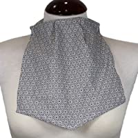 Pañuelo de Traqueotomia Estampado mosaico Gris-Unidad